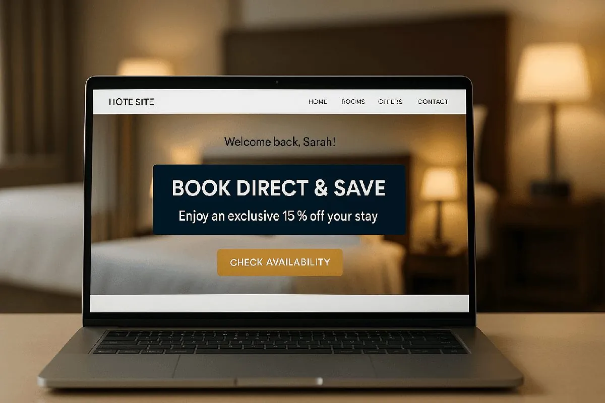 How AI Can Dramatically Increase Your Hotel's Direct Bookings