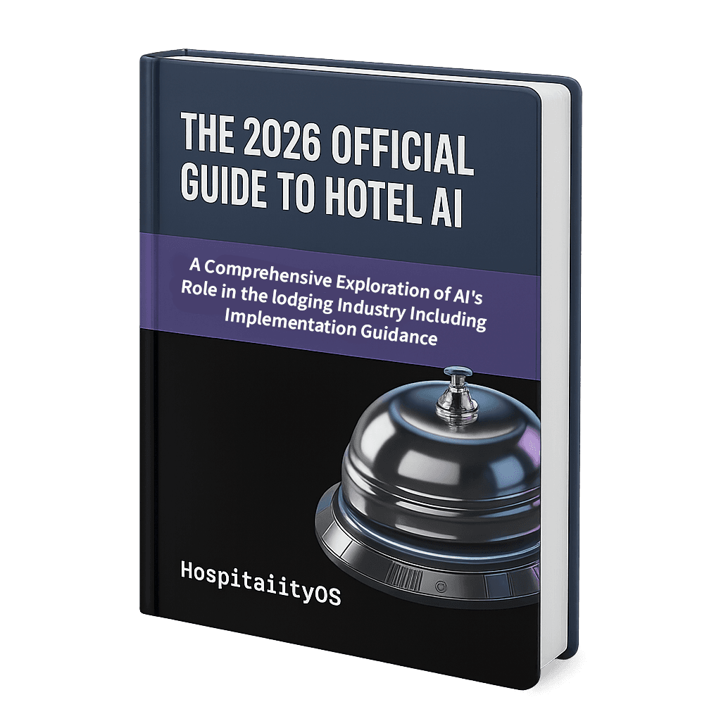 The 2026 Hotel AI Guide - Book Cover